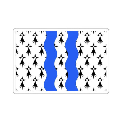 Flag of Ille et Vilaine France 2 STICKER Vinyl Die-Cut Decal 4 Inch - The Sticker Space