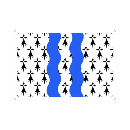 Flag of Ille et Vilaine France 2 STICKER Vinyl Die-Cut Decal - The Sticker Space