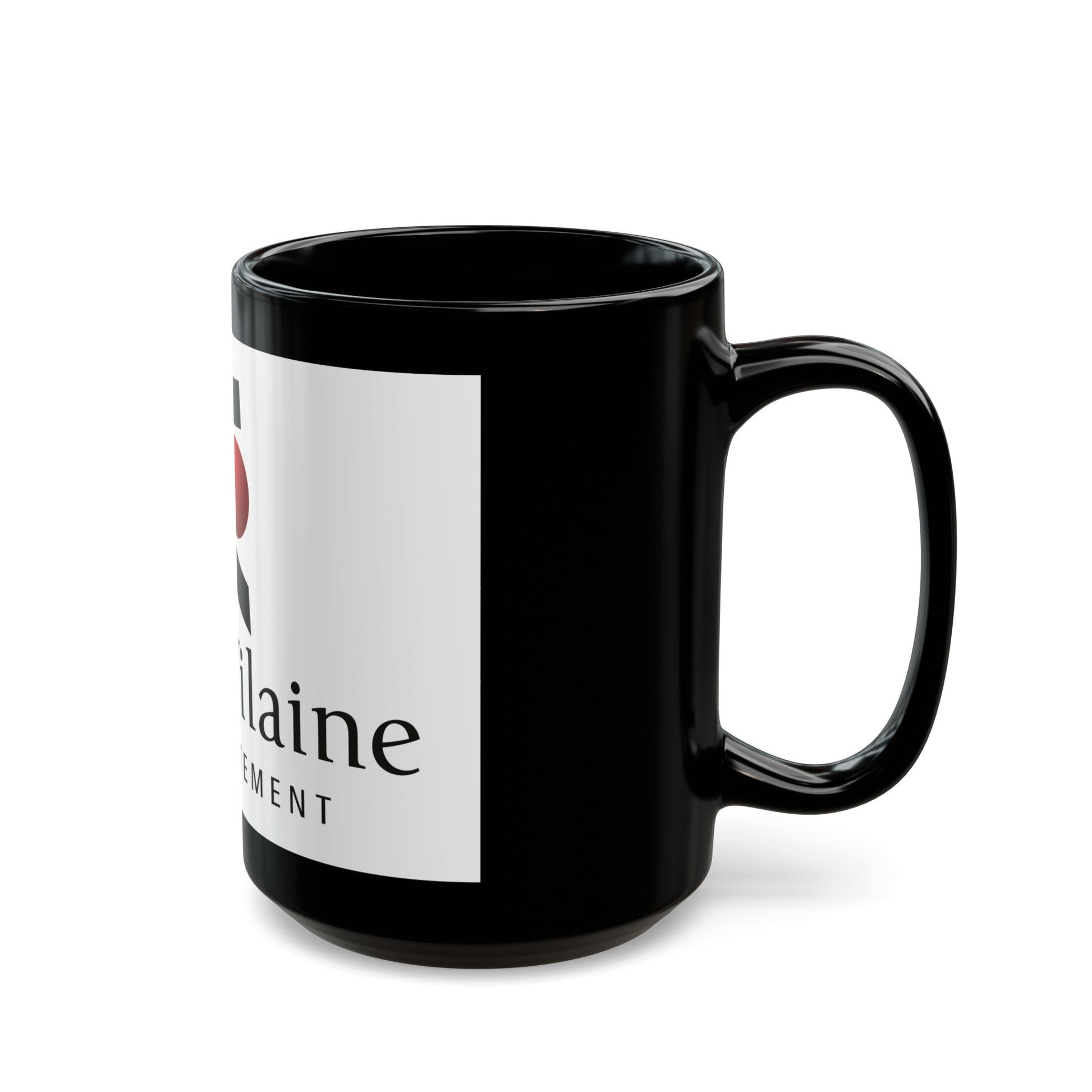 Flag of Ille et Vilaine France - Black Coffee Mug-The Sticker Space