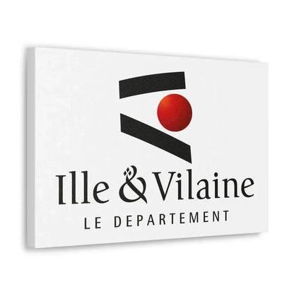 Flag of Ille et Vilaine France - Canvas Wall Art - The Sticker Space