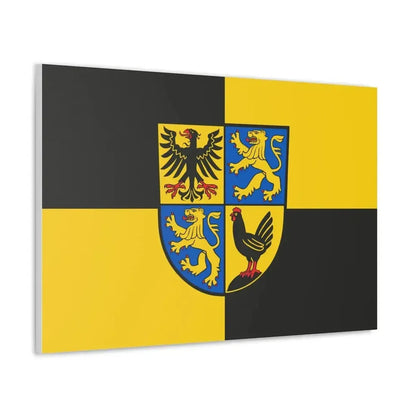 Flag of Ilm Kreis Germany - Canvas Wall Art - The Sticker Space