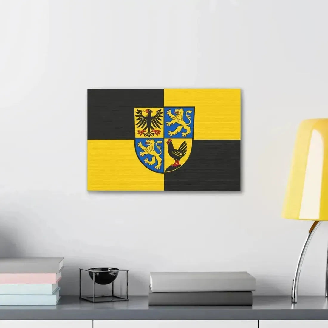 Flag of Ilm Kreis Germany - Canvas Wall Art - The Sticker Space