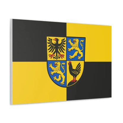 Flag of Ilm Kreis Germany - Canvas Wall Art - The Sticker Space
