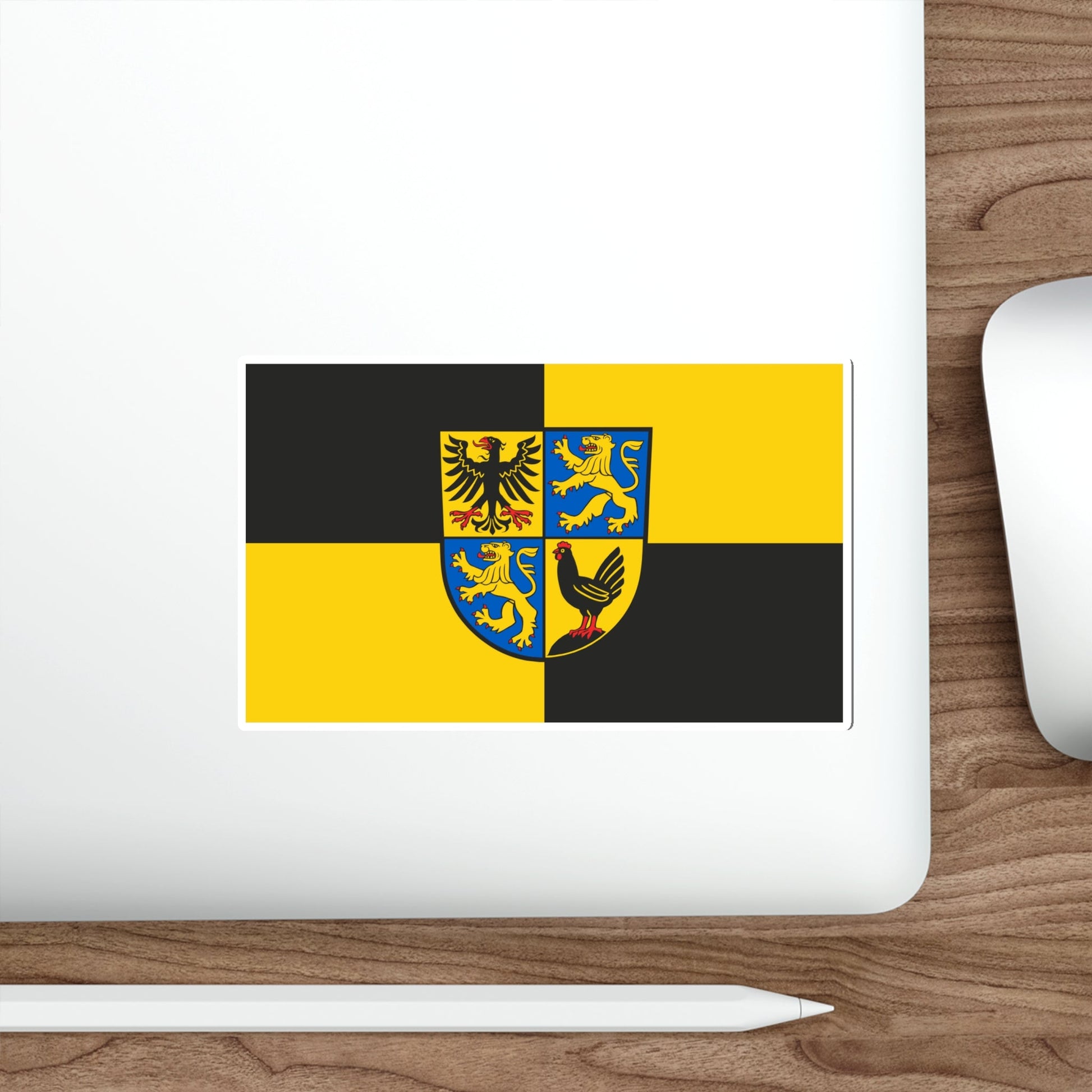 Flag of Ilm Kreis Germany STICKER Vinyl Die-Cut Decal-The Sticker Space