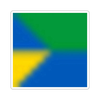 Flag of Ilnyk (Ukraine) STICKER Vinyl Kiss-Cut Decal 2 Inch White - The Sticker Space