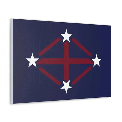 Flag of Imperial Japanese Antarctic Expedition 2 - Canvas Wall Art - The Sticker Space
