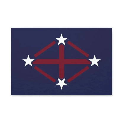 Flag of Imperial Japanese Antarctic Expedition 2 - Canvas Wall Art - The Sticker Space