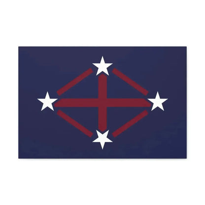 Flag of Imperial Japanese Antarctic Expedition 2 - Canvas Wall Art - The Sticker Space