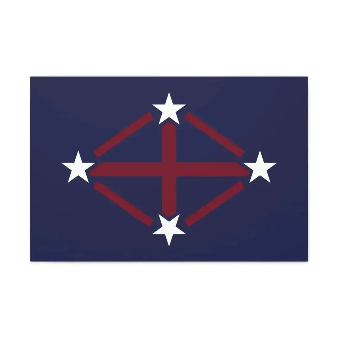 Flag of Imperial Japanese Antarctic Expedition 2 - Canvas Wall Art - The Sticker Space