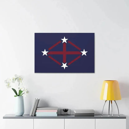 Flag of Imperial Japanese Antarctic Expedition 2 - Canvas Wall Art - The Sticker Space