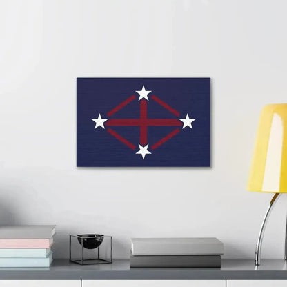 Flag of Imperial Japanese Antarctic Expedition 2 - Canvas Wall Art - The Sticker Space