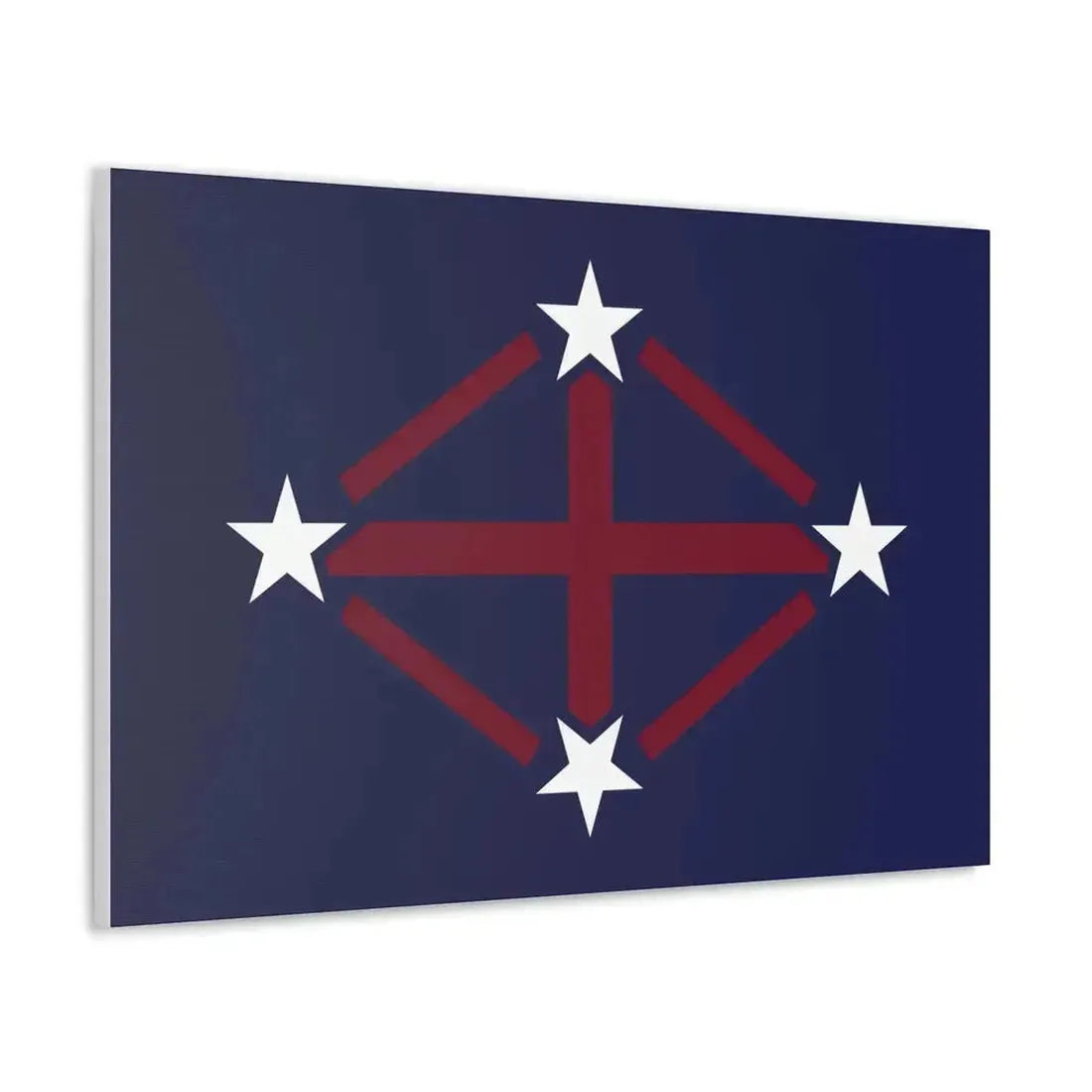 Flag of Imperial Japanese Antarctic Expedition 2 - Canvas Wall Art - The Sticker Space