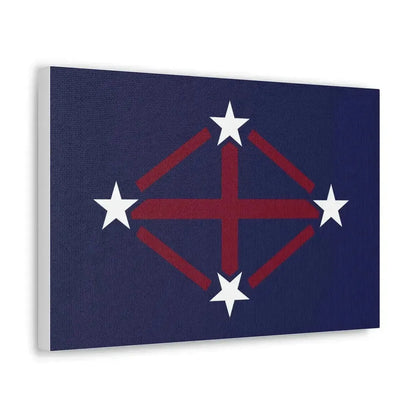 Flag of Imperial Japanese Antarctic Expedition 2 - Canvas Wall Art - The Sticker Space