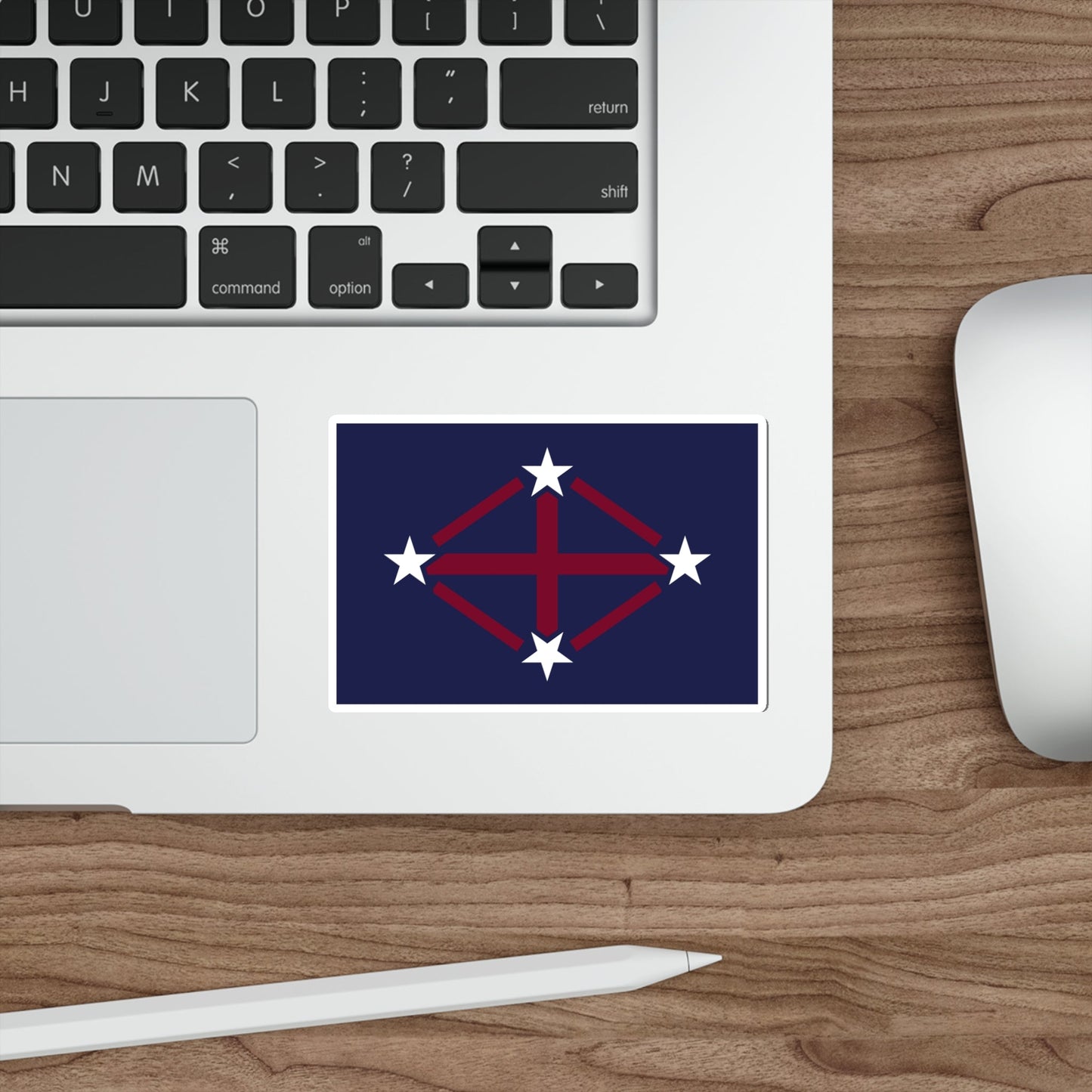 Flag of Imperial Japanese Antarctic Expedition 2 STICKER Vinyl Die-Cut Decal-The Sticker Space