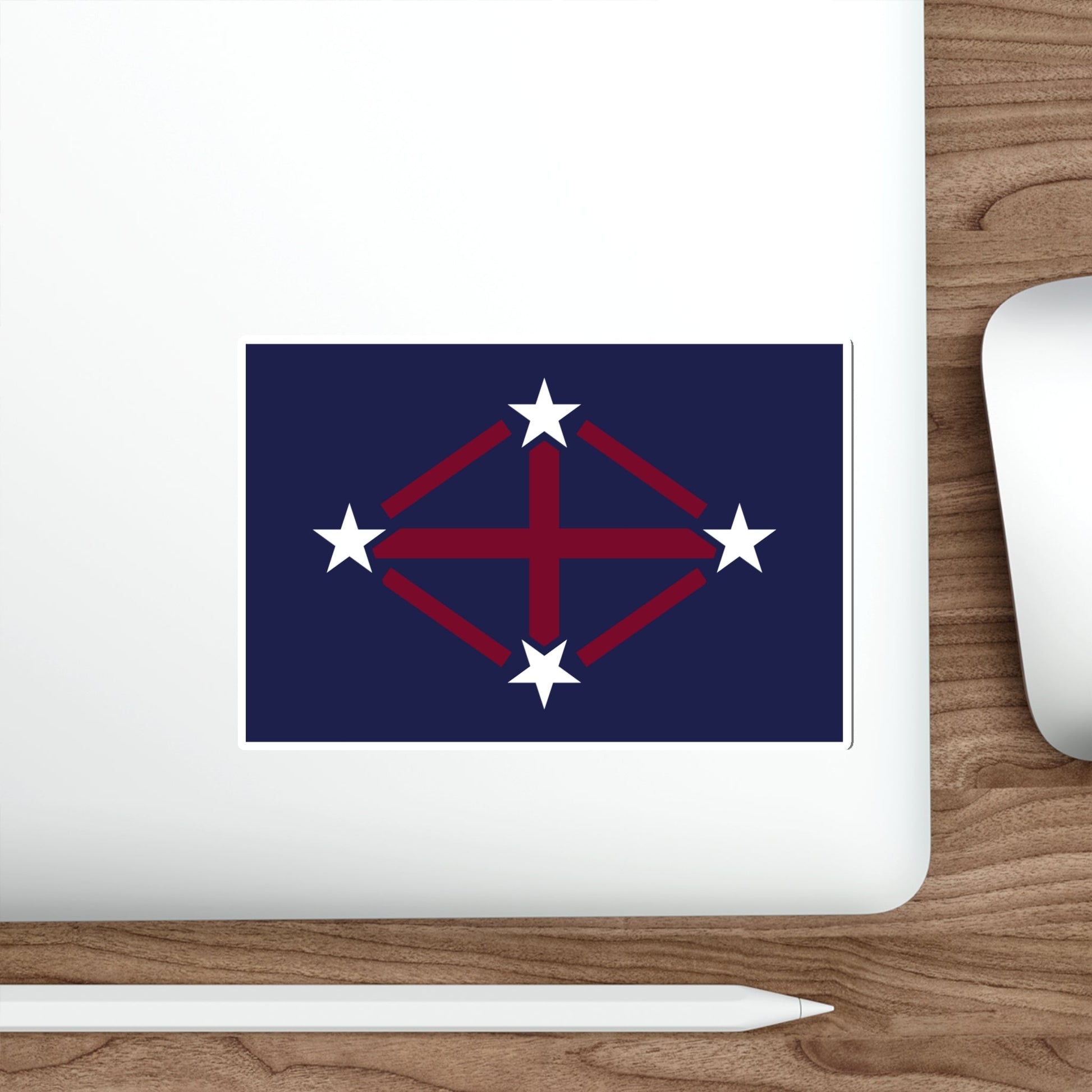 Flag of Imperial Japanese Antarctic Expedition 2 STICKER Vinyl Die-Cut Decal-The Sticker Space