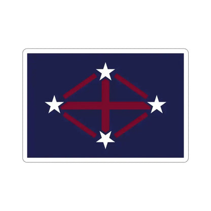 Flag of Imperial Japanese Antarctic Expedition 2 STICKER Vinyl Die-Cut Decal 2 Inch - The Sticker Space