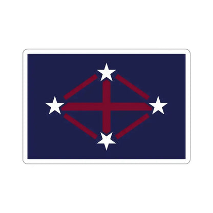 Flag of Imperial Japanese Antarctic Expedition 2 STICKER Vinyl Die-Cut Decal 3 Inch - The Sticker Space