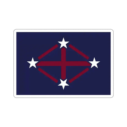 Flag of Imperial Japanese Antarctic Expedition 2 STICKER Vinyl Die-Cut Decal 5 Inch - The Sticker Space