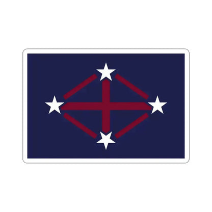 Flag of Imperial Japanese Antarctic Expedition 2 STICKER Vinyl Die-Cut Decal 6 Inch - The Sticker Space