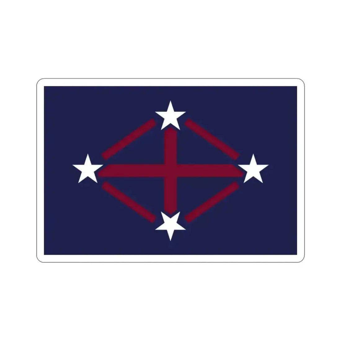 Flag of Imperial Japanese Antarctic Expedition 2 STICKER Vinyl Die-Cut Decal - The Sticker Space