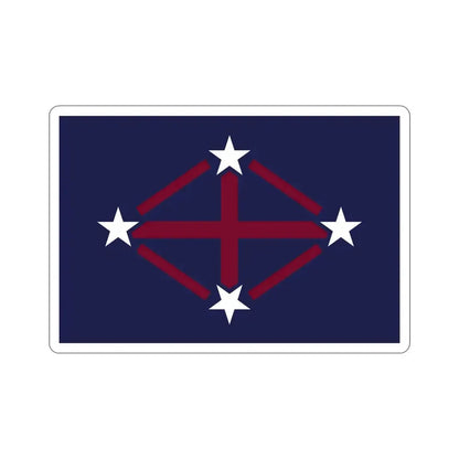 Flag of Imperial Japanese Antarctic Expedition 2 STICKER Vinyl Die-Cut Decal - The Sticker Space