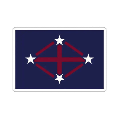 Flag of Imperial Japanese Antarctic Expedition 2 STICKER Vinyl Die-Cut Decal - The Sticker Space