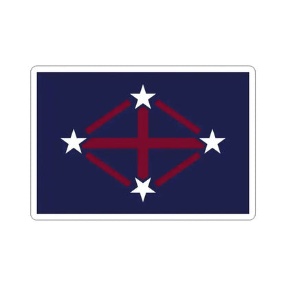 Flag of Imperial Japanese Antarctic Expedition 2 STICKER Vinyl Die-Cut Decal - The Sticker Space