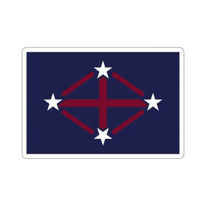 Flag of Imperial Japanese Antarctic Expedition 2 STICKER Vinyl Die-Cut Decal - The Sticker Space