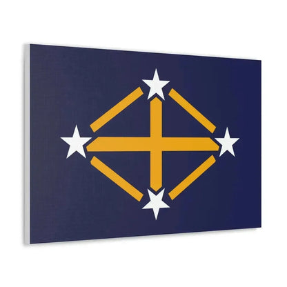 Flag of Imperial Japanese Antarctic Expedition - Canvas Wall Art - The Sticker Space