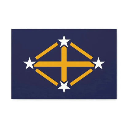 Flag of Imperial Japanese Antarctic Expedition - Canvas Wall Art - The Sticker Space