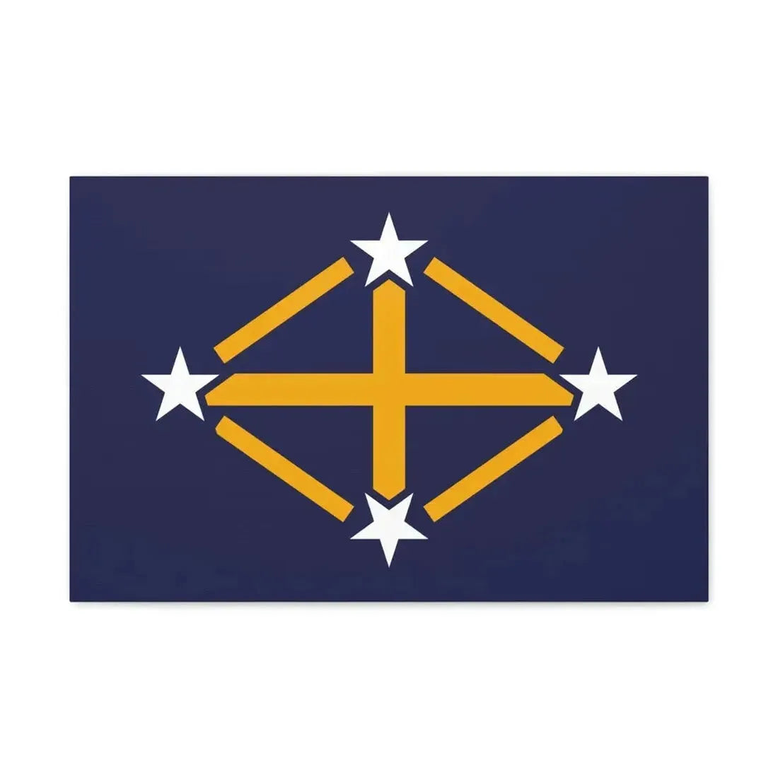 Flag of Imperial Japanese Antarctic Expedition - Canvas Wall Art - The Sticker Space