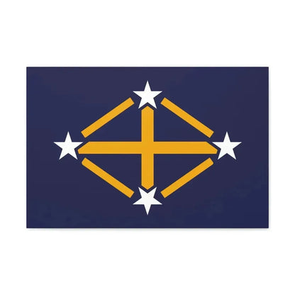 Flag of Imperial Japanese Antarctic Expedition - Canvas Wall Art - The Sticker Space