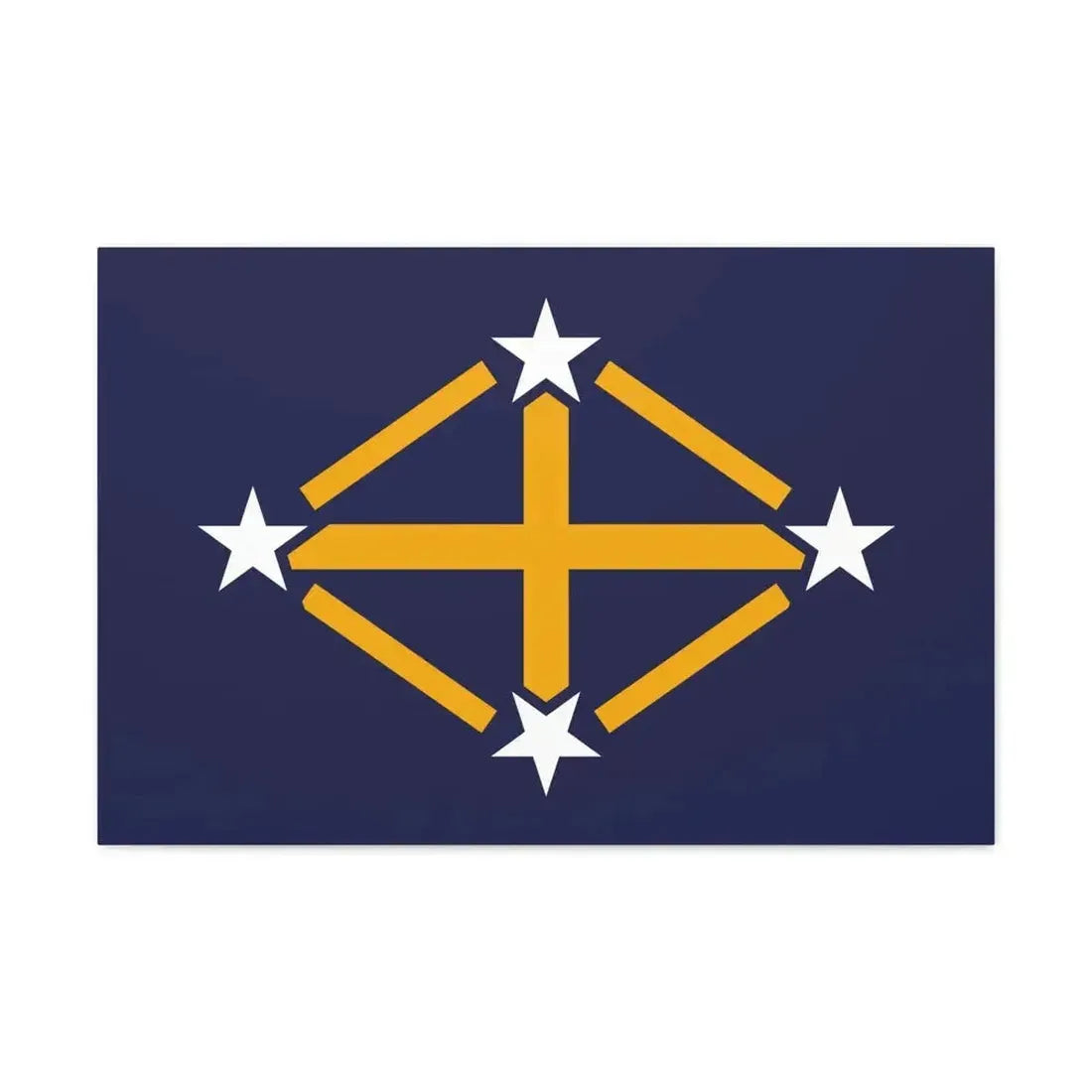 Flag of Imperial Japanese Antarctic Expedition - Canvas Wall Art - The Sticker Space