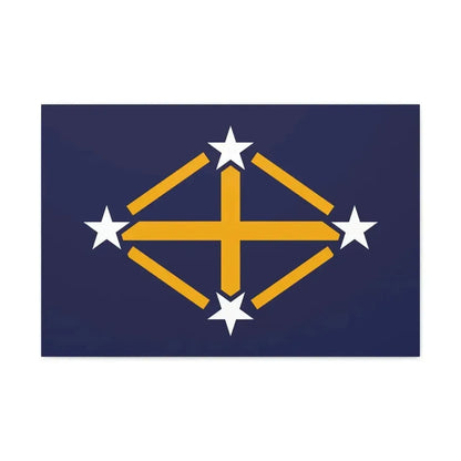 Flag of Imperial Japanese Antarctic Expedition - Canvas Wall Art - The Sticker Space