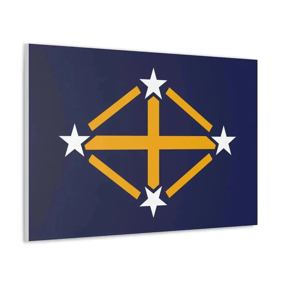 Flag of Imperial Japanese Antarctic Expedition - Canvas Wall Art - The Sticker Space
