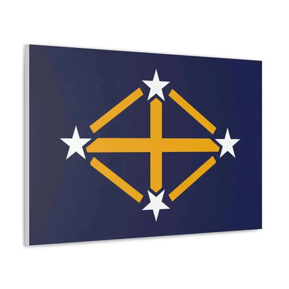 Flag of Imperial Japanese Antarctic Expedition - Canvas Wall Art - The Sticker Space