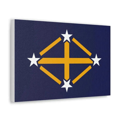 Flag of Imperial Japanese Antarctic Expedition - Canvas Wall Art - The Sticker Space