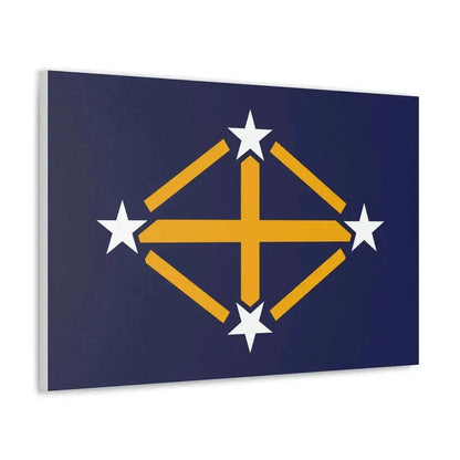 Flag of Imperial Japanese Antarctic Expedition - Canvas Wall Art - The Sticker Space