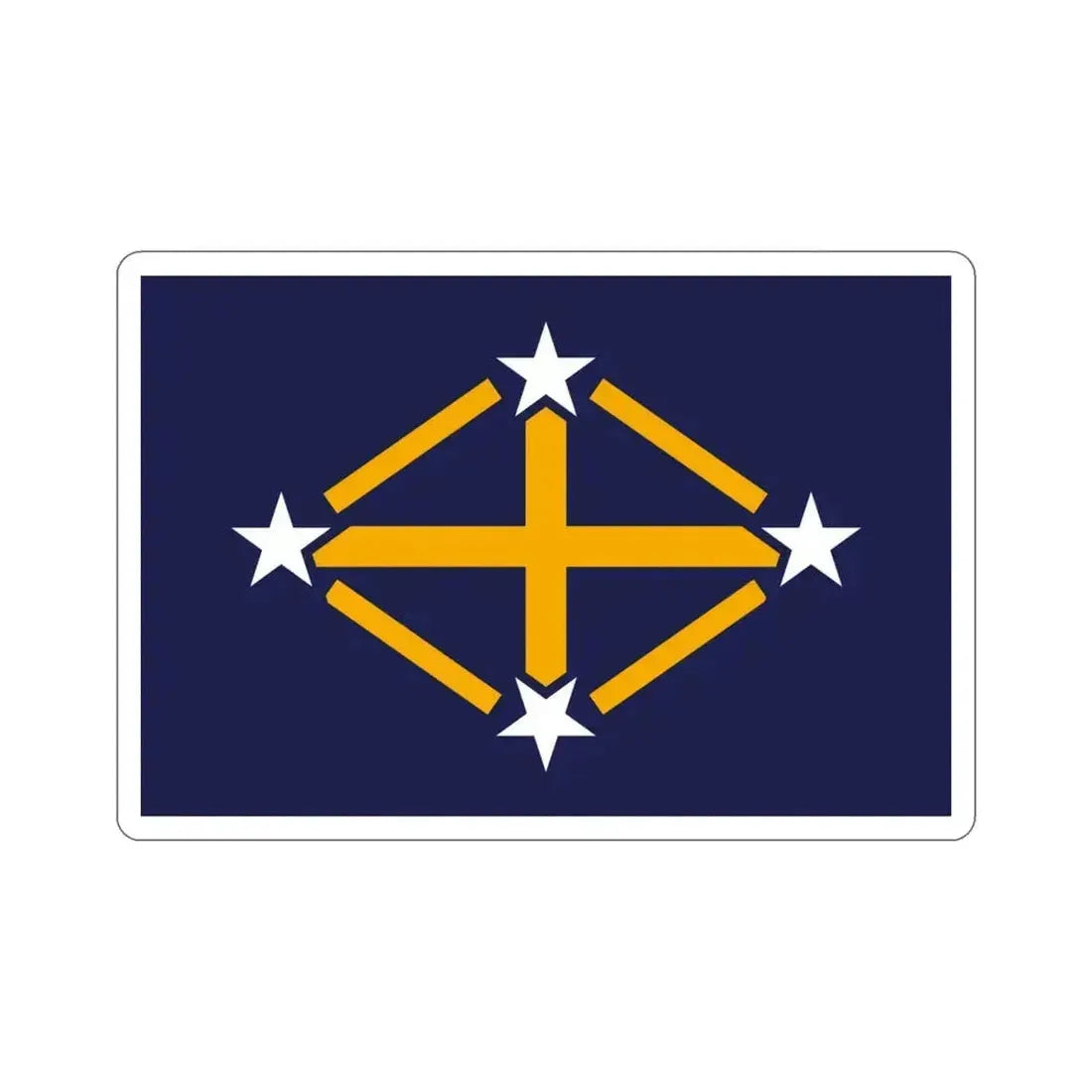 Flag of Imperial Japanese Antarctic Expedition STICKER Vinyl Die-Cut Decal 3 Inch - The Sticker Space