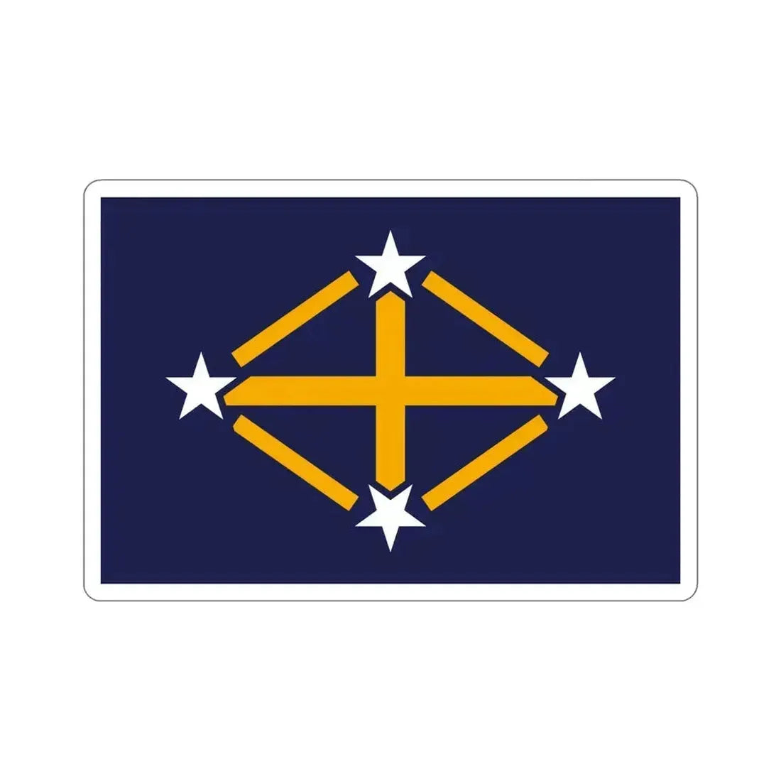 Flag of Imperial Japanese Antarctic Expedition STICKER Vinyl Die-Cut Decal 5 Inch - The Sticker Space