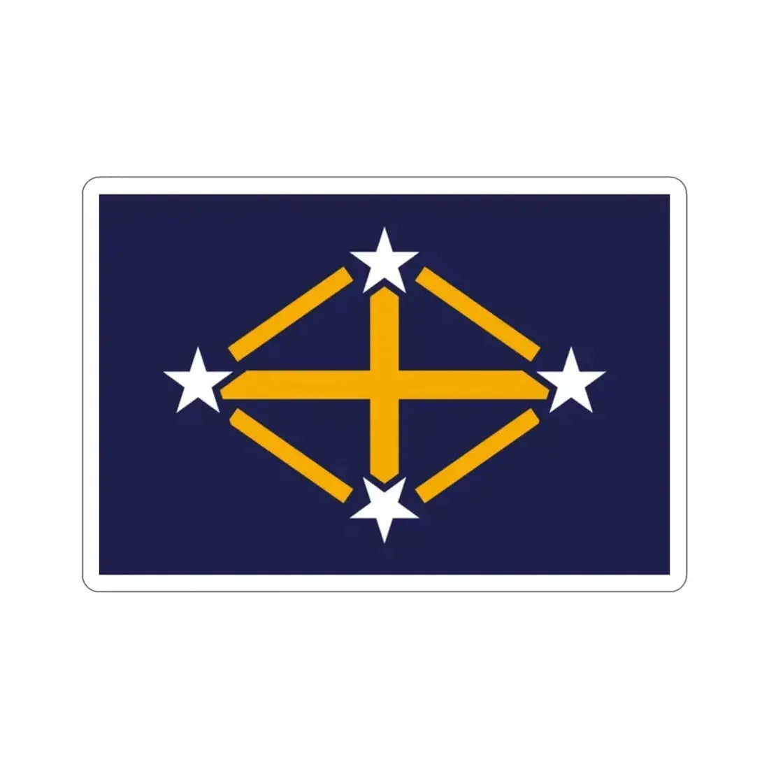 Flag of Imperial Japanese Antarctic Expedition STICKER Vinyl Die-Cut Decal - The Sticker Space