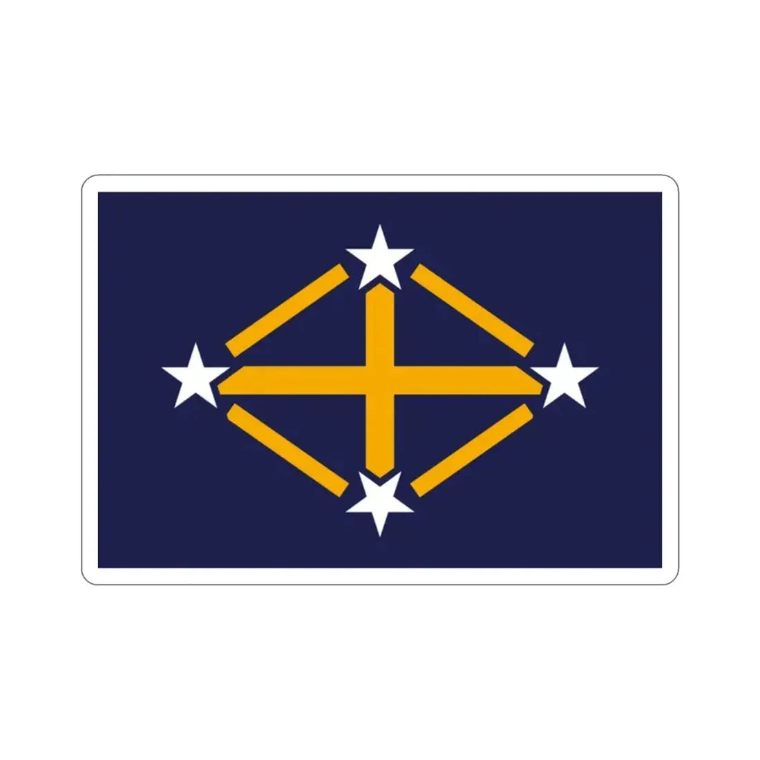 Flag of Imperial Japanese Antarctic Expedition STICKER Vinyl Die-Cut Decal - The Sticker Space