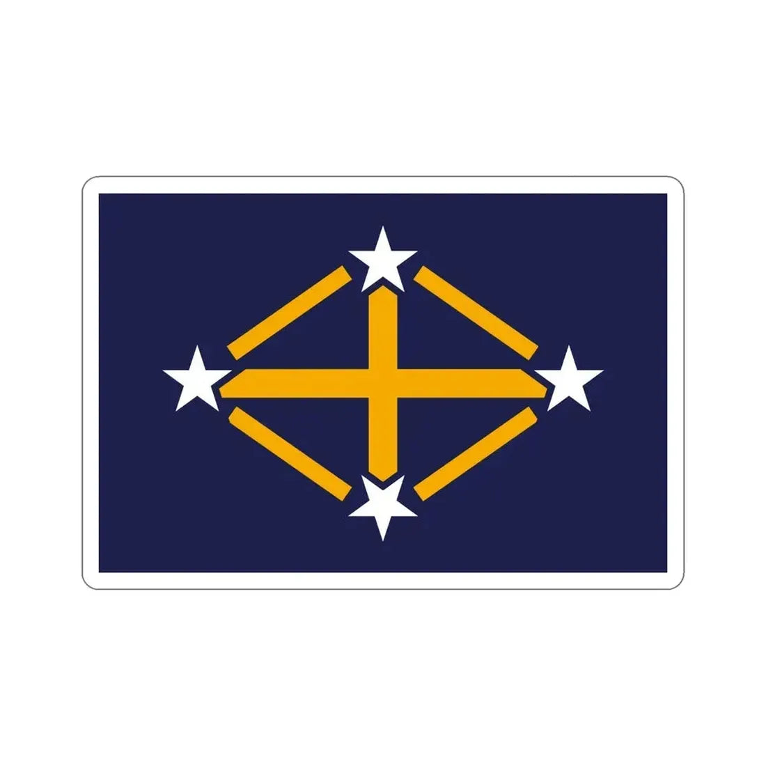 Flag of Imperial Japanese Antarctic Expedition STICKER Vinyl Die-Cut Decal - The Sticker Space