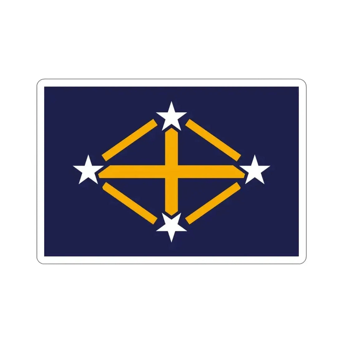 Flag of Imperial Japanese Antarctic Expedition STICKER Vinyl Die-Cut Decal - The Sticker Space