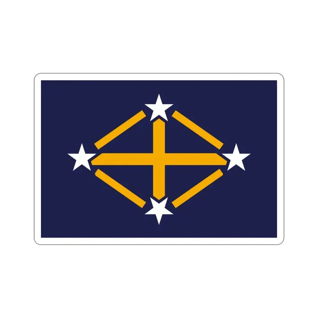 Flag of Imperial Japanese Antarctic Expedition STICKER Vinyl Die-Cut Decal - The Sticker Space