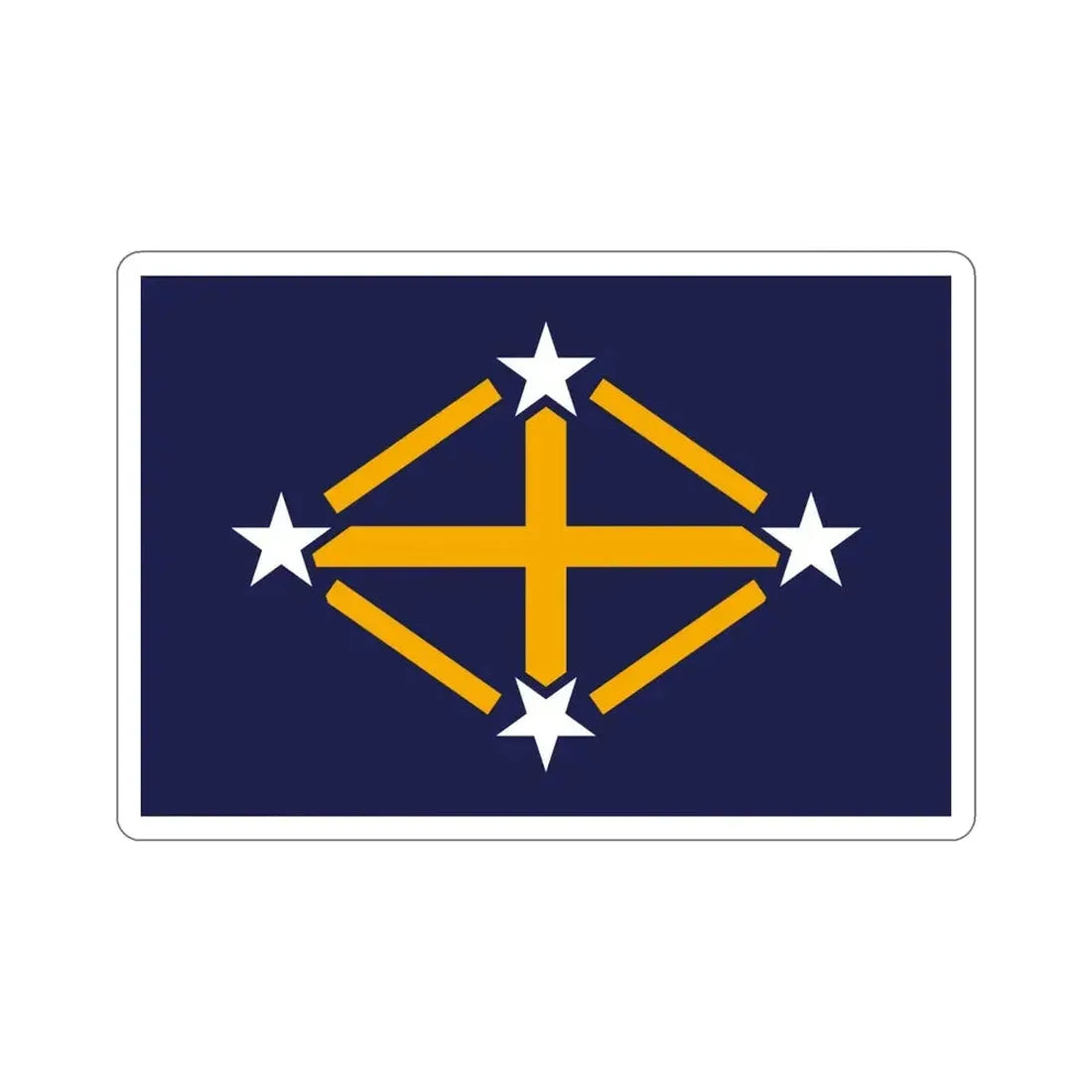 Flag of Imperial Japanese Antarctic Expedition STICKER Vinyl Die-Cut Decal - The Sticker Space