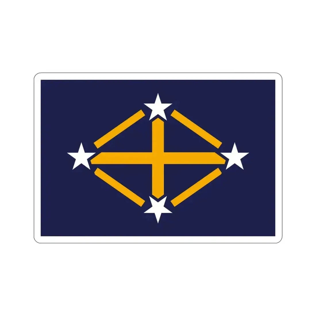 Flag of Imperial Japanese Antarctic Expedition STICKER Vinyl Die-Cut Decal - The Sticker Space