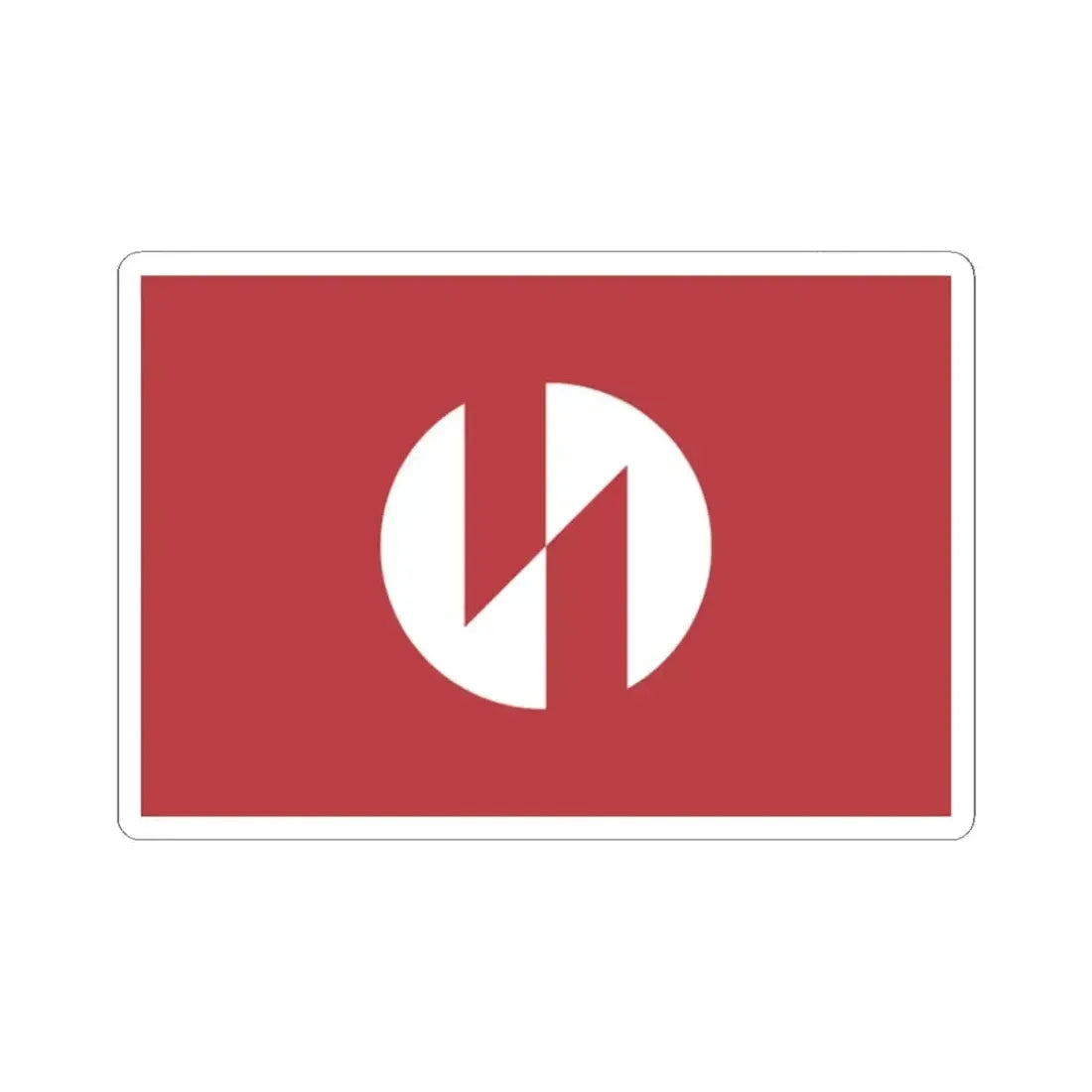 Flag of Inagi Tokyo Japan - STICKER Vinyl Kiss-Cut Decal 2 Inch White - The Sticker Space