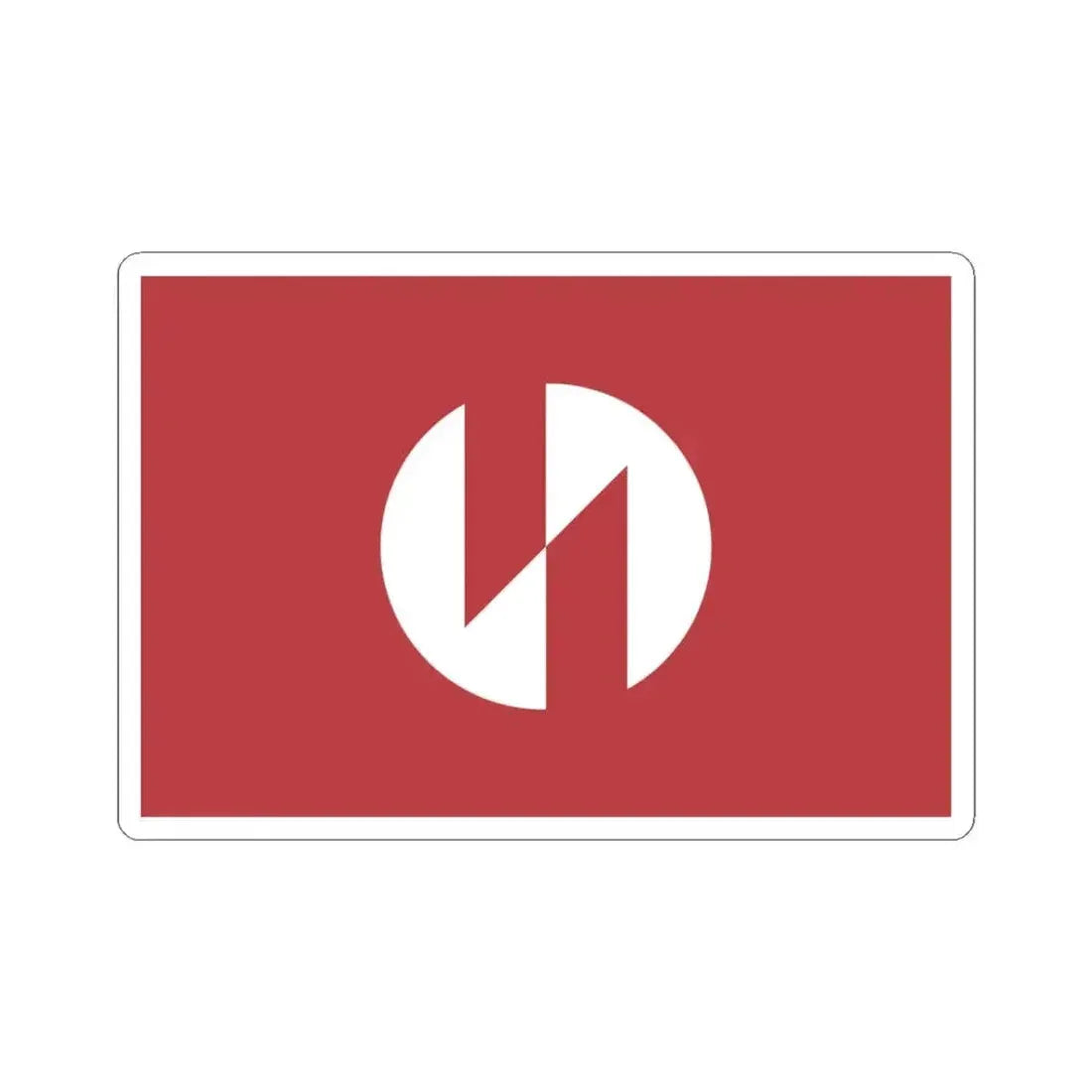 Flag of Inagi Tokyo Japan - STICKER Vinyl Kiss-Cut Decal 3 Inch White - The Sticker Space