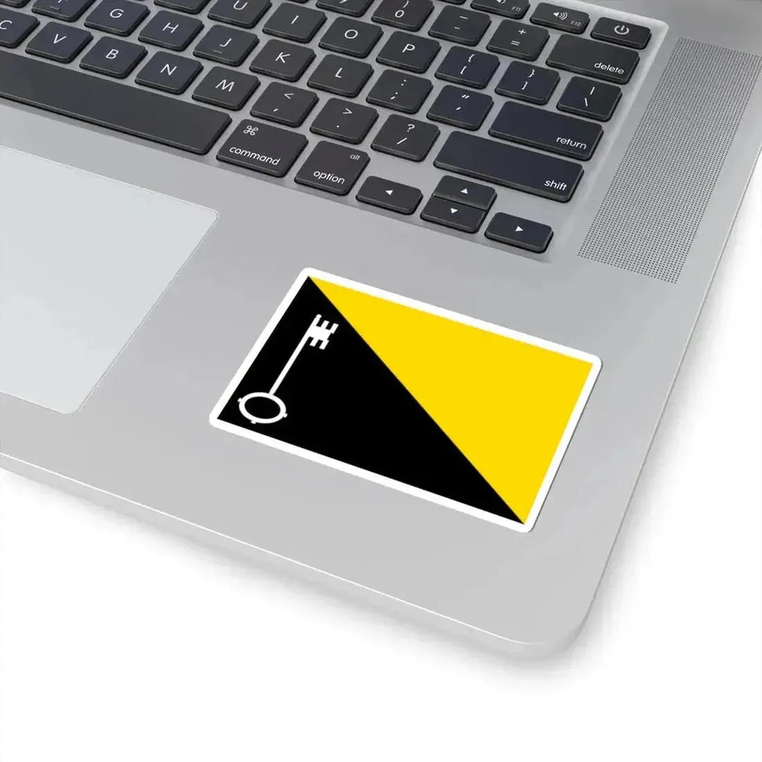 Flag of Incourt (Belgium) STICKER Vinyl Kiss-Cut Decal - The Sticker Space